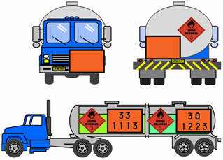 Caminhao PP de frente e lateral